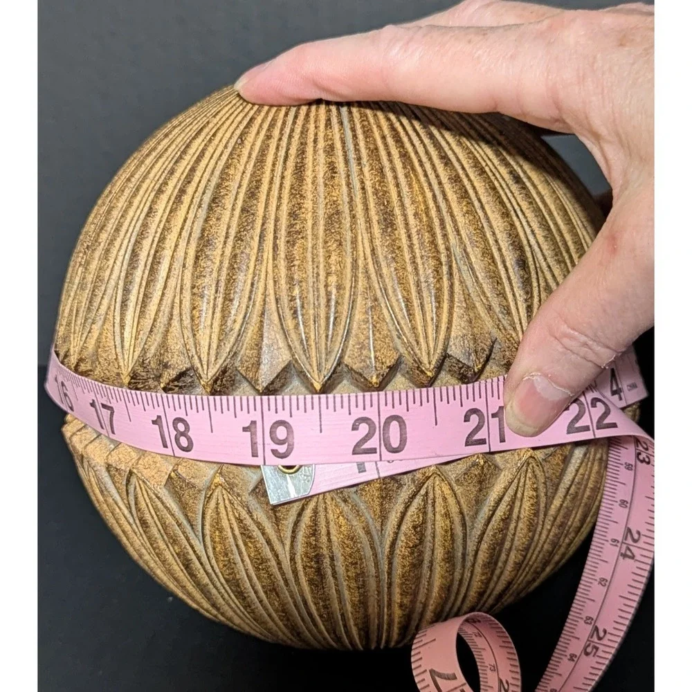 Contemporary Basket Fillers for Lrg‎ Basket Set of Three Large Gourd & Two Orbs